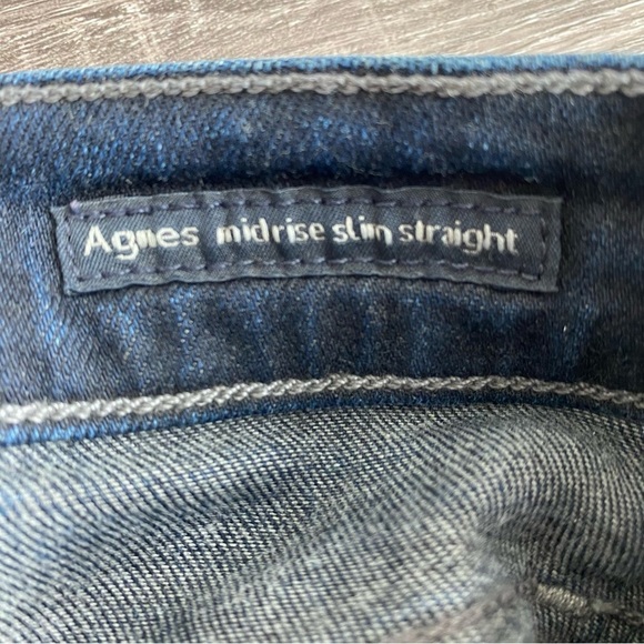 Citizens Of Humanity Agnes Mid Rise Slim Straight 26 - Picture 14 of 16